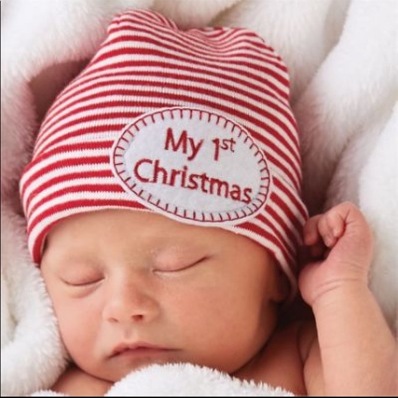 ONLY 1 LEFT!!! Mud Pie: Newborn Bundle- Hat & Socks - Picture 2 of 3